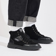 Giày Boot Nam MWC 8041 - Boot Nam Cổ Cao Chất Liệu Da Thời Trang Năng Động