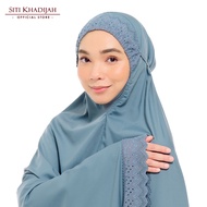 Siti Khadijah telekung Signature Camellia in Ash Blue