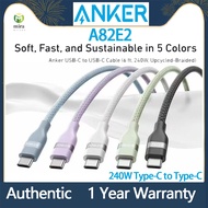 Original Anker Nano 240W Cable,PD 240W Nylon Fast Charging Type C Cable，USB-C To USB-C Cable