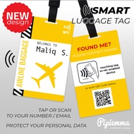 Luggage Tag NFC Custom Name Tag Travel Suitcase