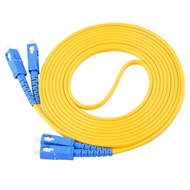 Patchcord Fiber Optic SC SC Duplex Singlemode 9/ 125um 15 meters