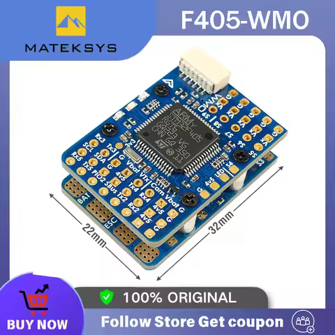 MATEK MATEKSYS F405-WMO Flight Controller STM32F405RGT6 ICM42688P 2~6S Built-in OSD Blackbox For RC 
