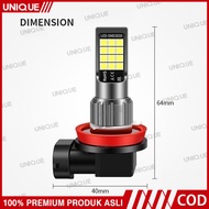 UNIQUE 2Pcs H11 H8 Two Color Fog Lights 24SMD for Headlight Car Fog Lamp 3030 SMD 12-24V Anti Fog Fo