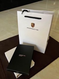 全新/PORSCHE 原廠鑰匙圈