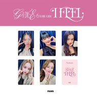 5pcs/set (G)I-DLE 6th Mini Album I FEEL Photocards Lomo Card Miyeon Yuqi Shuhua Minnie Soyeon GIDLE 