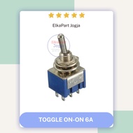 Toggle Switch 6A 125V 6 PIN ON ON MTS-202 DPDT On-On Toggle Switch 6 pin switch