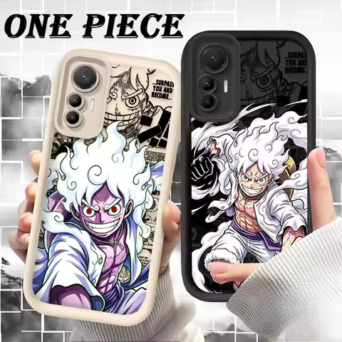One Piece Gear 5 Luffy Sun God Nika Phone Case For Xiaomi Poco X7 X6 NEO X5 X3 F8 F7 Ultra F6 F5 Pro