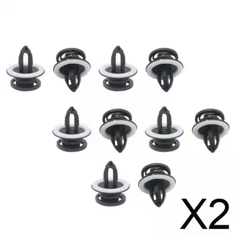2x 10 Pieces Interior Door Trim Panel Clips 8E0868243 for Audi A4 B6 B7