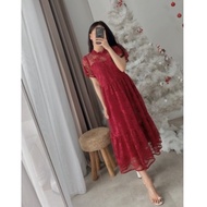 Helena Dress || CHRISTMAS Dress || Korean Lace Party Dress || Vaesan