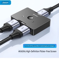 4K HDMI-compatible 2.0 Switch Bi-directional 60Hz 30Hz 1080P Switcher Splitter PC Laptop Monitor Acc