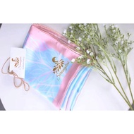 PRINTED SATIN SILK SHAWL