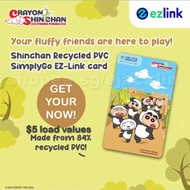 Shinchan Recycled PVC SimplyGo EZ-Link card Ezlink ( Best Christmas Gift )