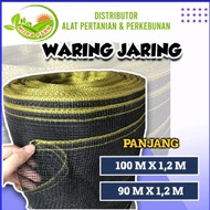 Jaring Waring 1 Roll / Waring Hitam 100 Meter / Pagar Ayam 1 Roll