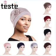 Turban Hats Comfort Muslim Scarf Cap Cancer Chemo Beanies Cap