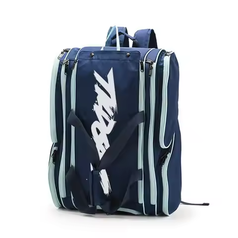 Pickleball Bag Padel Racket Backpack Large Capacity for Men Women Waterproof Separate Shoes Compartm