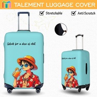 Luggage Protector Cover One Piece Personalized Suitcase cover Stretchable Luggage Accessories Anti S