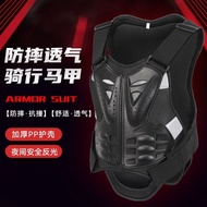 Motorcycle Armor Summer Breathable Cycling Chest Armor Vest Motorcycle Protective Vest Protective Ge