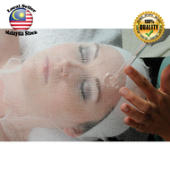 Beauty Salon Facial Disposable Powder Mask Use Face Gauze Cloths Facial Gauze (Malaysia stock)