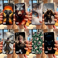 For Casing OPPO A33 A33f A33w A33m Neo 7 Phone Case Soft Case Luxury Black Myth Wukong Painted Silic