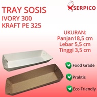 SAUSAGE TRAY Size Length: 18.5 cm Width: 5.5 cm Height: 3.5 cm