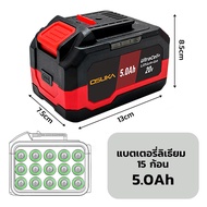 OSUKA เฉพาะแบตเตอรี่ โฉมใหม่ 20V 2.0/4.05.0 Ah ใช้ร่วมกับสินค้า Osuka ทุกรุ่น