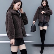 winter coat women winter wear woman Coat Women's Lamb Wool Short Fashion All-match Coat
