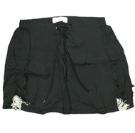 TOGA PULLA 日本製造 銅氨纖維流蘇迷你裙 TP51​​-FG281 38碼 黑色 [二手] [TOGA PULLA ]