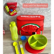 KIDS LUNCH SET TUPPERWARE / TUPPERWARE TERMURAH / ALAT SET MAKAN / TEMPAT BEKAL / paket bekal tupperware untuk anak