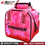 Bowlingmall - Hammer Holo 1 Ball Tote- PINK ball tote bag, Single bowling ball bag