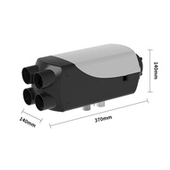 RGFROST 5kw/8kw Autonomous Diesel Coolant Parking Heater Four Hole 12v Water Heater with Split Model
