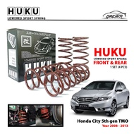 Honda City GM2 GM3 TMO HUKU Lowered Sport Spring