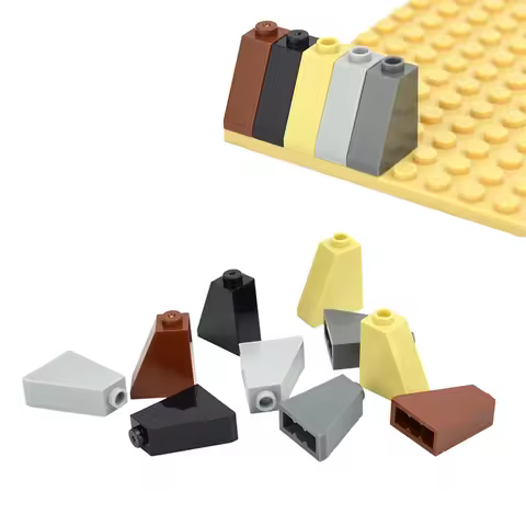 MOC Assembles Particles 60481 Slope 65° 2x1x2 Building Blocks Parts DIY Bricks Bulk Model Educationa