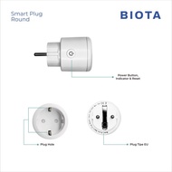 BIOTA Smart Plug - Colokan Portabel Watt Meter Wi-Fi Wireless