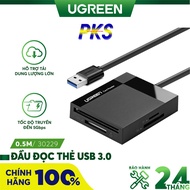 USB 3.0 card reader supports genuine 0.5m long TF/SD/CF/MS card UGREEN 30229