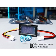 Volt Plus Ampere Meter dc 10a 3v-32volt dc