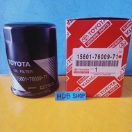 Toyota 8 fd 25/30 genuine forklift oil filter (15601-76009-71)
