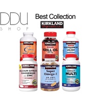 Kirkland / Best collection / Vitamin C 1000mg ,Signature Krill Oil, Signature Glucosamine with MSM, 