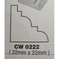 wainscoting=wallpaper dinding= wainscoting/kayu frame /wall moulding /wall skirting/nyatoh kayu/chair rail