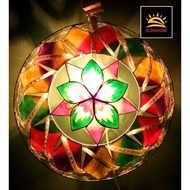 Pampanga Minimalist Capiz Parol Christmas Lantern 220v Export Quality