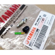 ORIGINAL FRONT BRAKE CALIPER AIR ADJUSTMENT DRAIN NEPEL BOLT 4C9-W0048-00