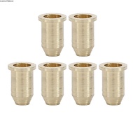 CLEIGHTEENCY 12PCS Guitar String Caps, Mounting Buckle Silver Guitar String Ferrules, Durable Metal 