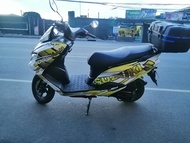 Decals Sticker Motorcycle Decals for SUZUKI BURGMAN STREET 125- YELLOW