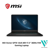 MSI Vector GP76 12UE-409 17.3'' 360Hz FHD Gaming Laptop (I7-12700H, 16GB, 1TB SSD, RTX3060 6GB, W11)