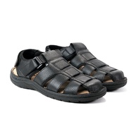 รองเท้า Sandal ผู้ชาย Pierre Cardin หนังแท้ แบบสายสาน ระบายอากาศดี สายปรับได้ ใส่สบาย – Men Shoes 75