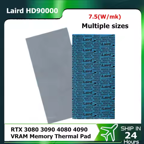 Laird HD90000 RTX 4080 4090 VRAM Memory Thermal Pad Gasket M2 SSD GPU 3080 3090 Silicone Paste 13*15