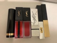 Ysl618、ysl205 、ysl143、ysl23、gucci040 口紅