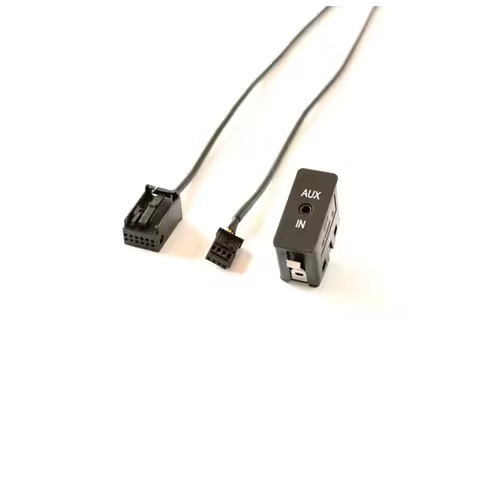 OEM AUX Socket Adapter for BMW E85 E86 Z4 X3 X5 E83 E39 E53 MINI COOPER CD53