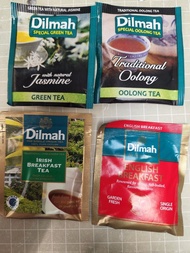 Dilmah 帝瑪茶包 英式早餐茶 愛爾蘭早餐茶 紅茶 傳統烏龍茶 茉莉花綠茶 健康飲品 獨立包裝 旅行辦公室飲用方便