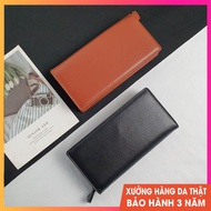 Men's wallet 100% cowhide, Black/Brown, size (20x10cm) - CL129