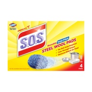 Steel Wool Soap Pads, 4 Count